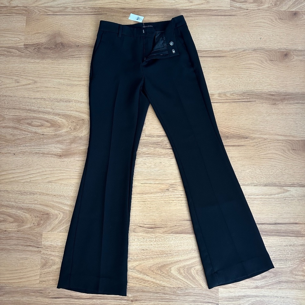 NWT Banana Republic Black Bootcut Pant - Size 4
